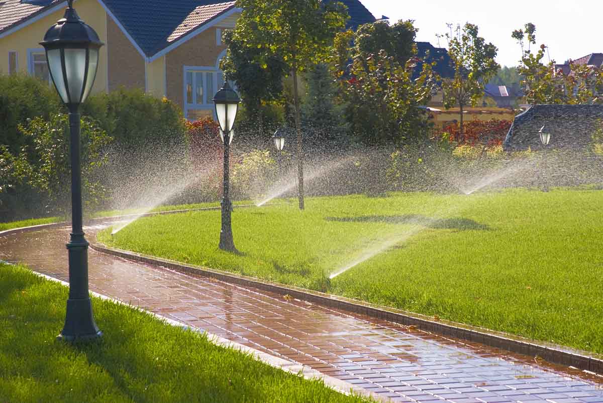 View leaf removal project in Wooster